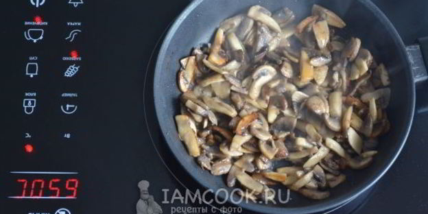 ризотто с шампиньонами