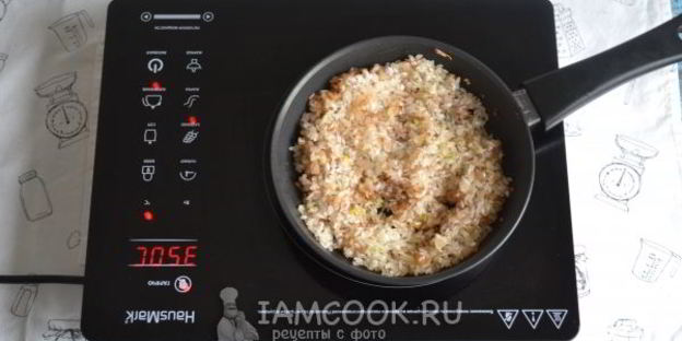 ризотто с шампиньонами