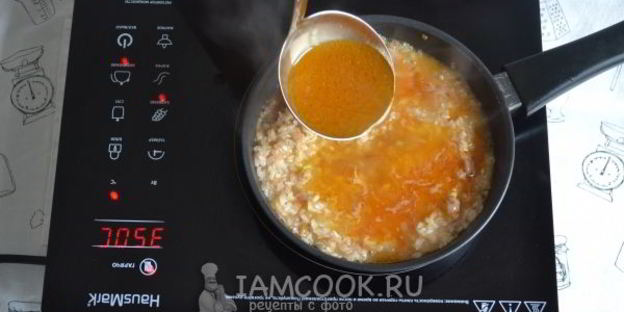 ризотто с шампиньонами