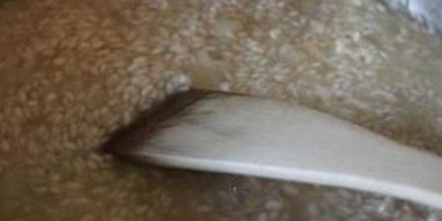 ризотто с цуккини и сквошем