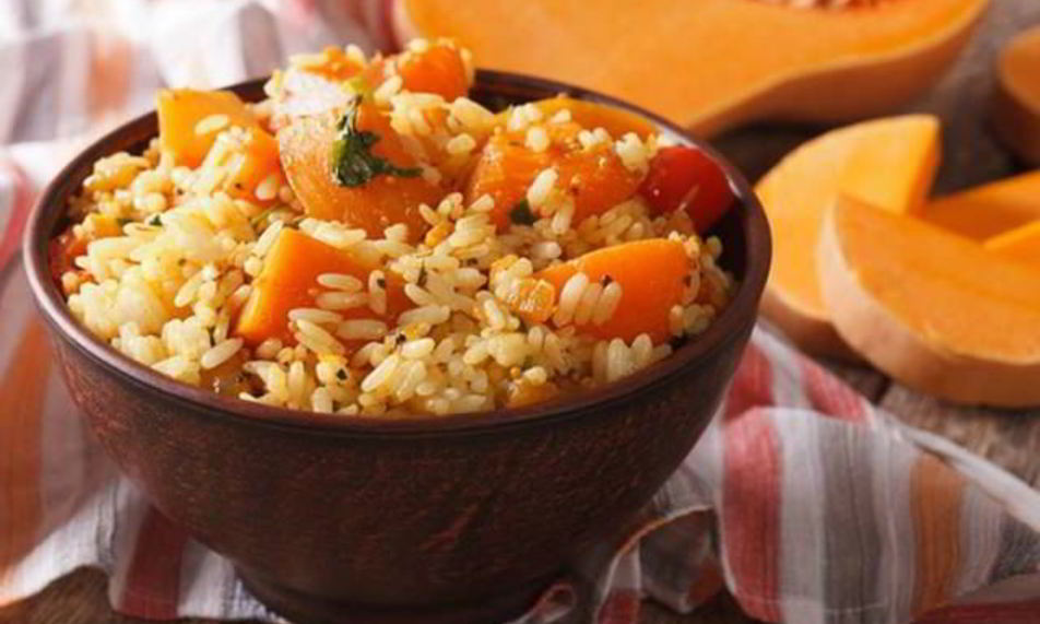 Рецепт ризотто с тыквой и мускатным орехом