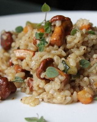 Ризотто с замороженными овощами