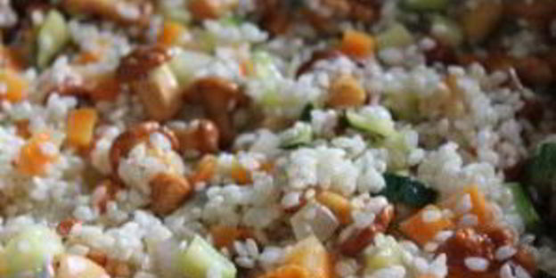 ризотто с замороженными овощами