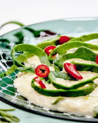 Ризотто с зеленью и сыром