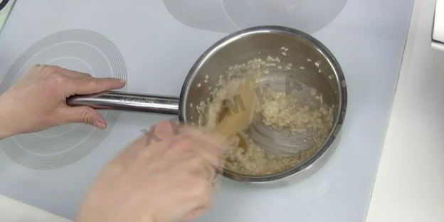 ризотто с зеленью и сыром