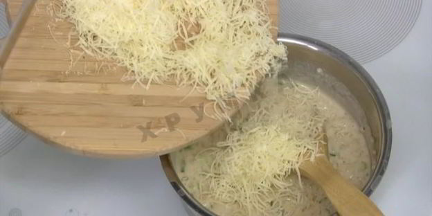 ризотто с зеленью и сыром