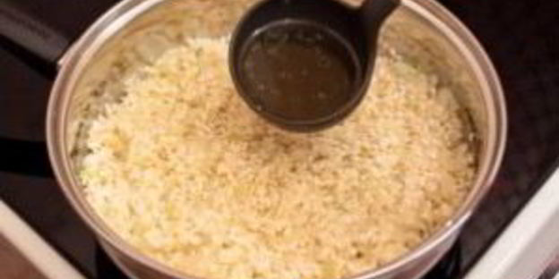 ризотто со свининой