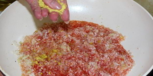 ризотто томатное