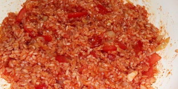 ризотто томатное