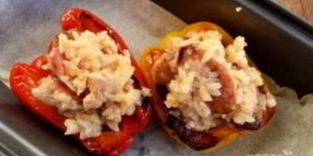 ризотто в болгарском перце