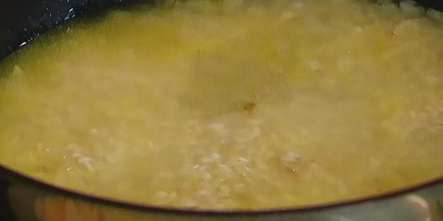 цитрусовое ризотто