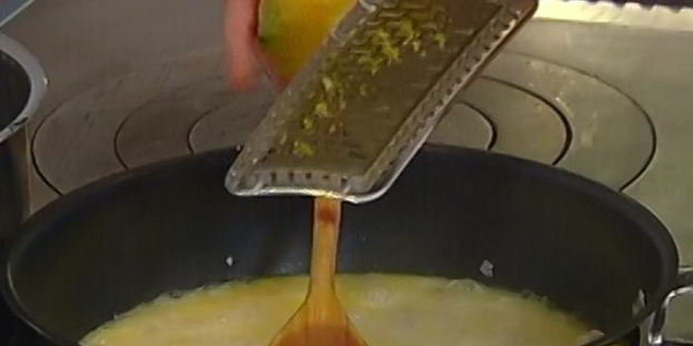 цитрусовое ризотто