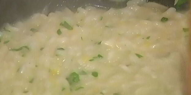 цитрусовое ризотто