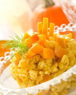 Тыквенное ризотто