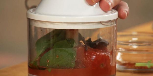 утиное филе с банановым ризотто