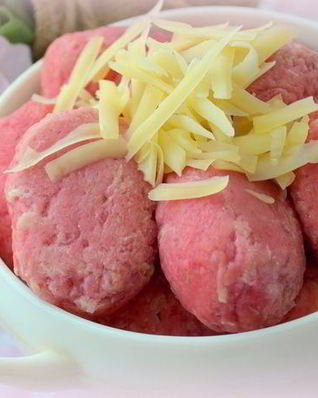 Розовые ньокки — еда настоящих блондинок