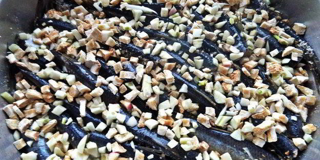 балтийская салака под сметаной