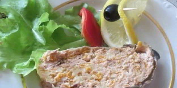 фаршированная горбуша