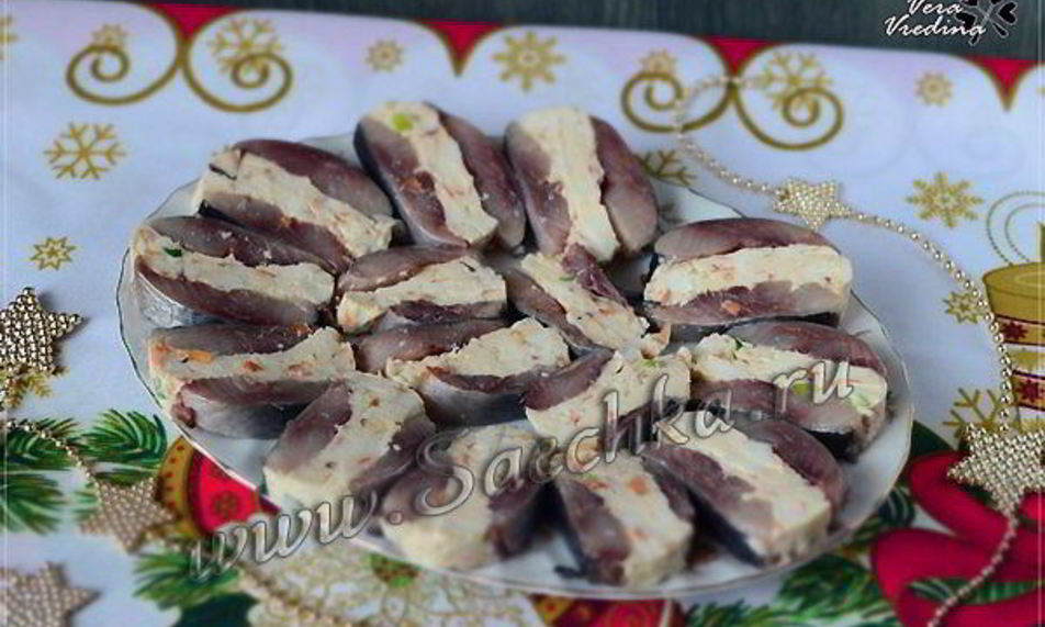 Рецепт фаршированной сельди
