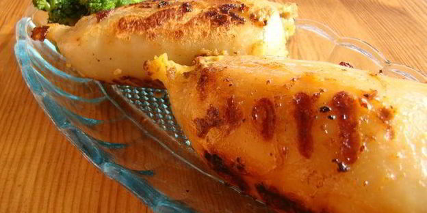 фаршированные кальмары