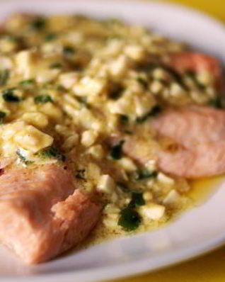 Форель по-польски