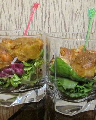 Форель-тирияки