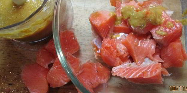 форель-тирияки