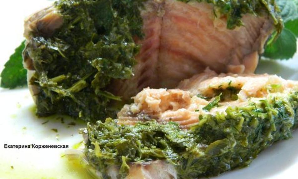 Рецепт горбуши сочной