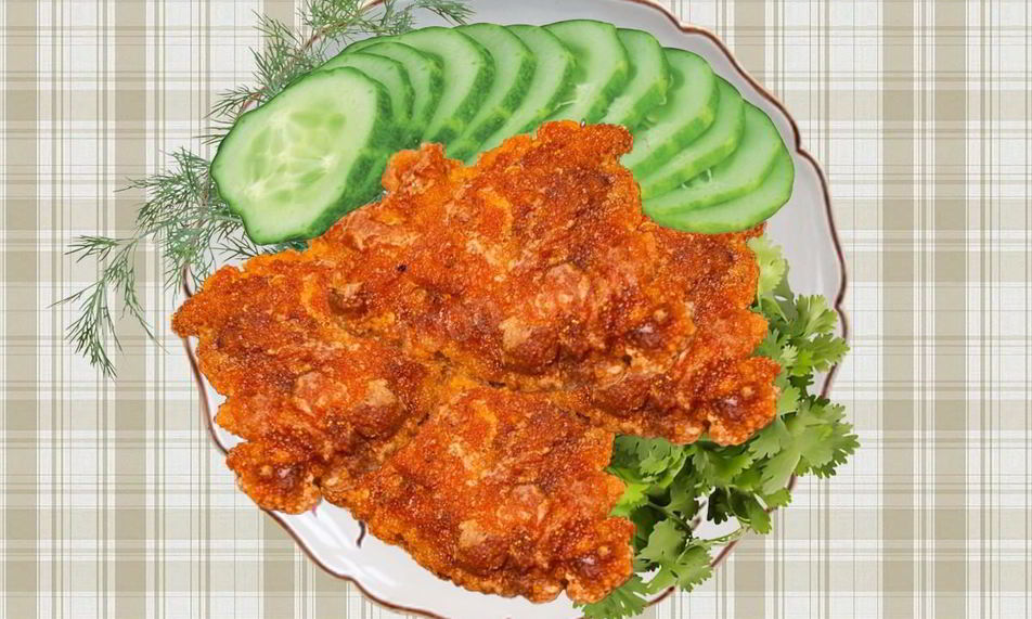 Рецепт икры трески жареная в панировочных сухарях