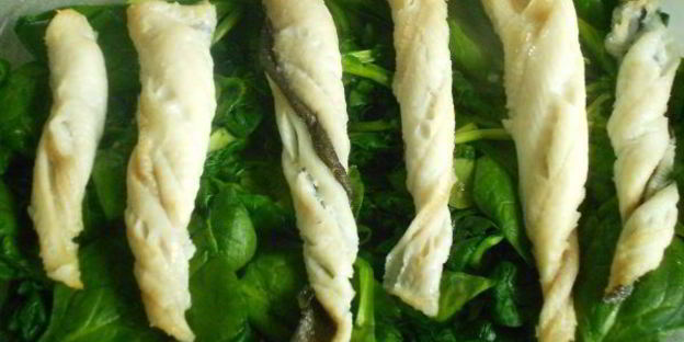 камбала под грилем