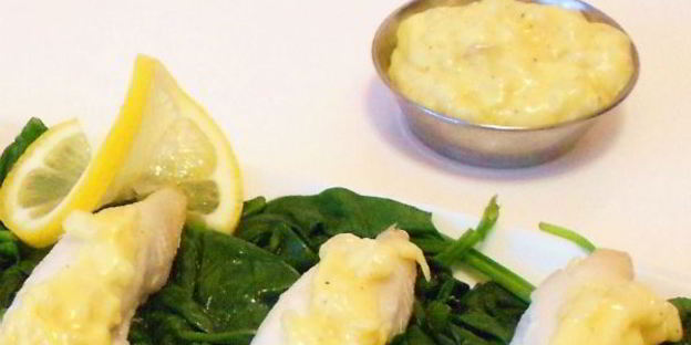 камбала под грилем