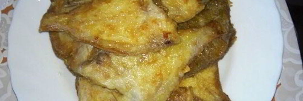 Камбала жареная