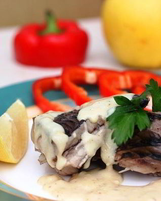 Карась под хреновым соусом