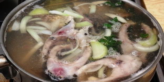 карась под хреновым соусом