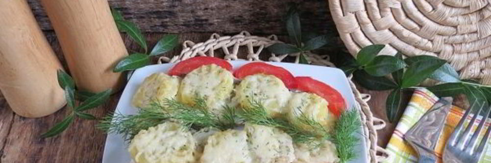 Хек с картошкой в духовке