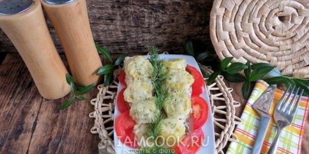 хек с картошкой в духовке