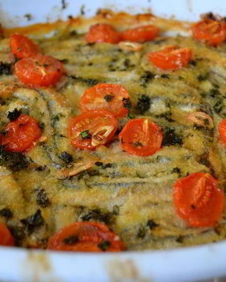 Кильки в духовке