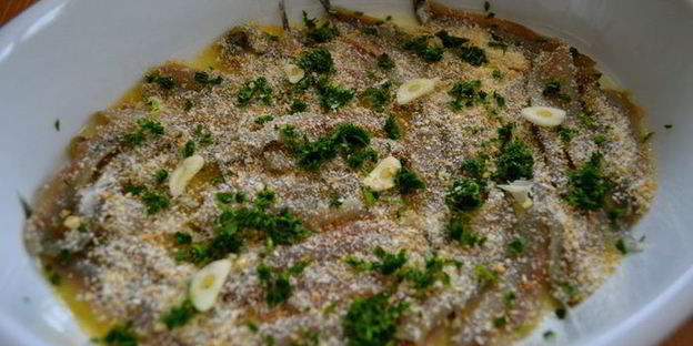 кильки в духовке