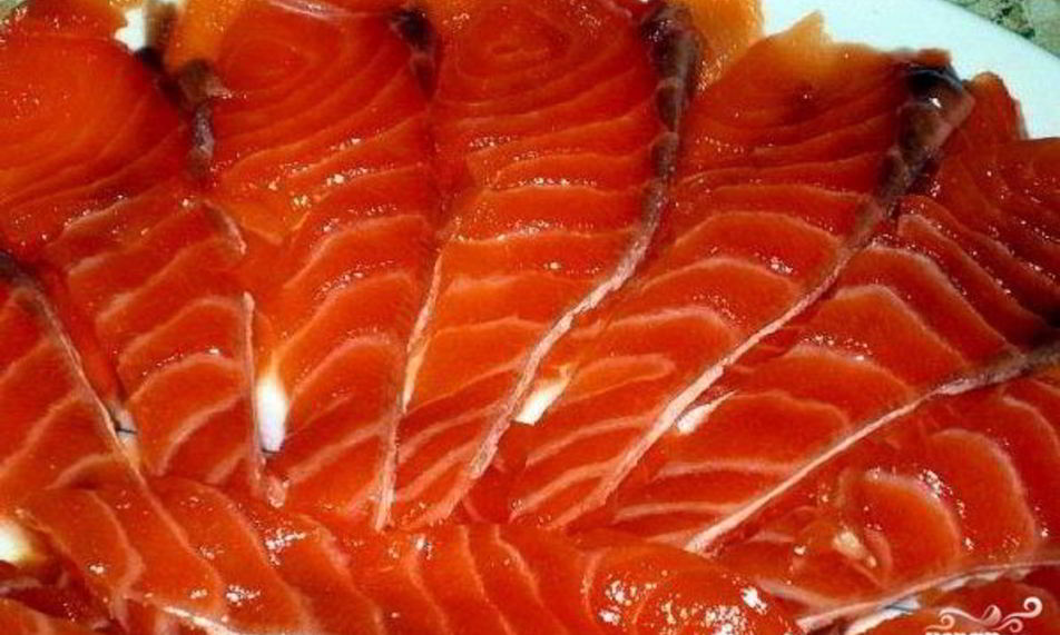 Рецепт копченой семги