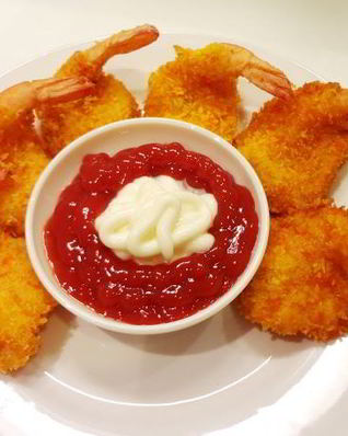 Креветки очищенные жареные