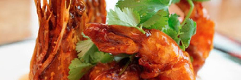 Креветки с кисло-сладким соусом