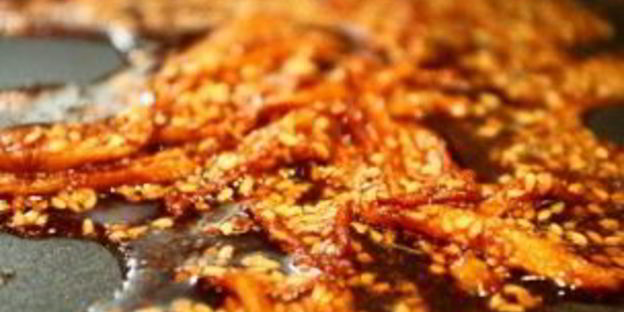 лосось с имбирем