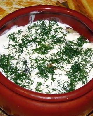 Лосось в горшочке