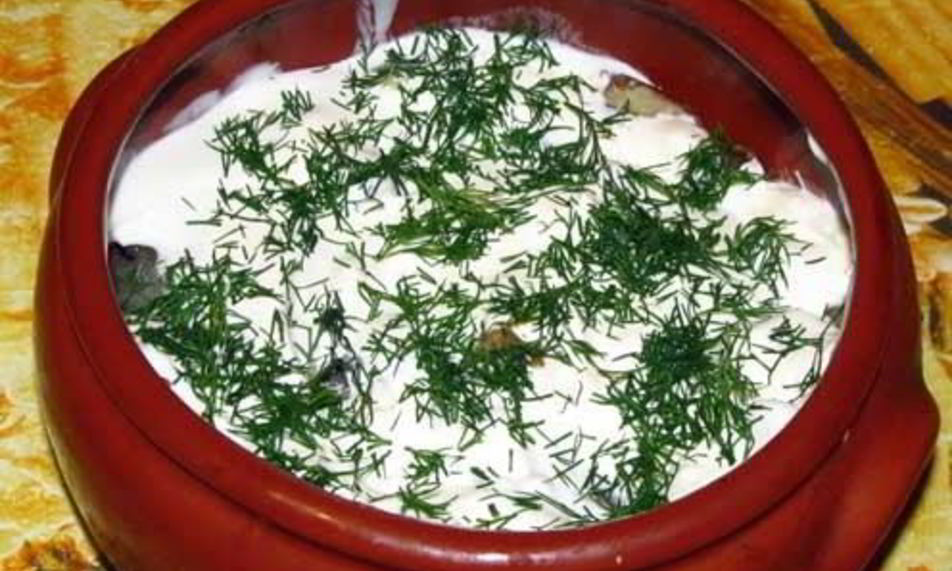 Рецепт лосося в горшочке