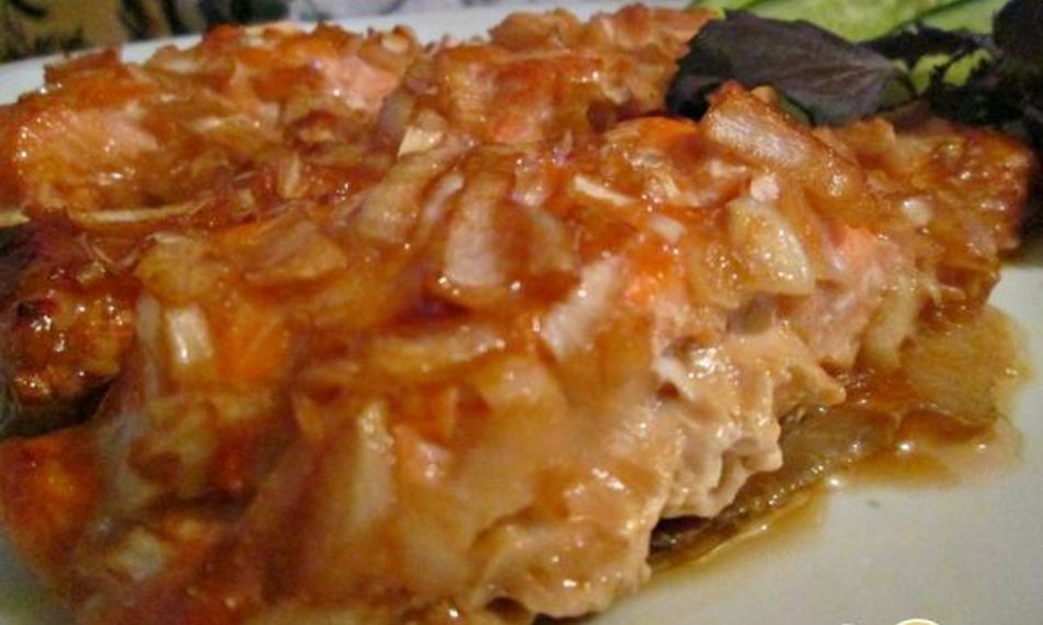 Рецепт пикантной форели