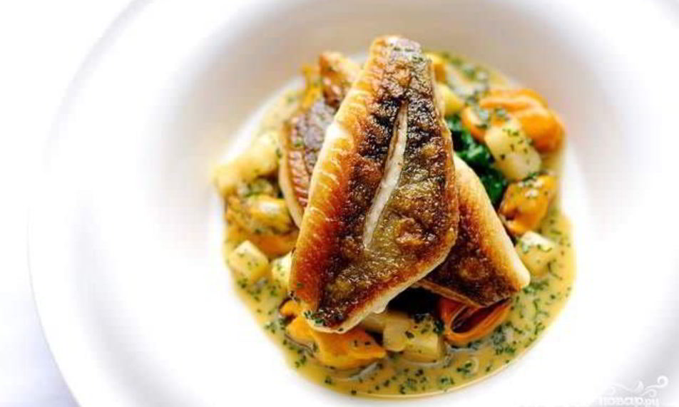 Рецепт рыбы с яблоками