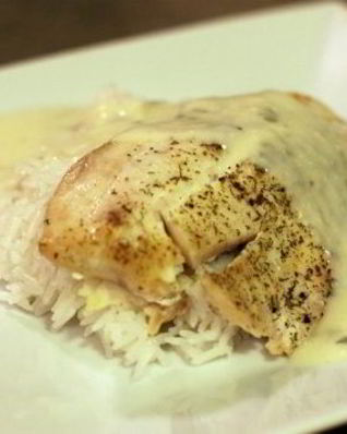 Рыба в сметанном соусе