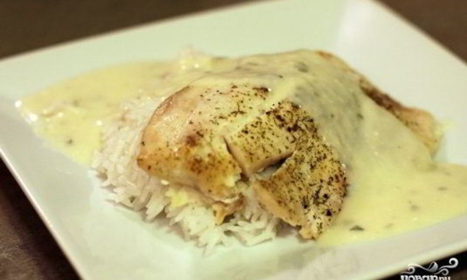 Рецепт рыбы в сметанном соусе