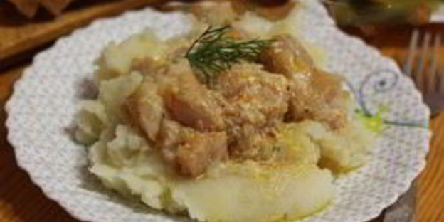 рыба в сметанном соусе