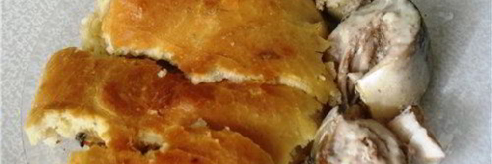 Рыба, запеченная в дрожжевом тесте